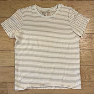 Muji striped cotton tee